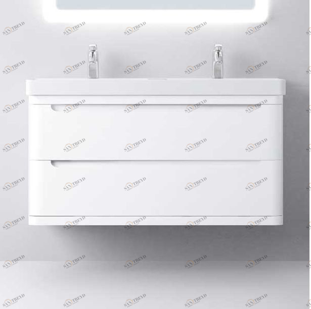 Avila Dos Тумба с двойной раковиной LOOP 120 Color 70 Trendy LOOP TRENDY 2706212N70