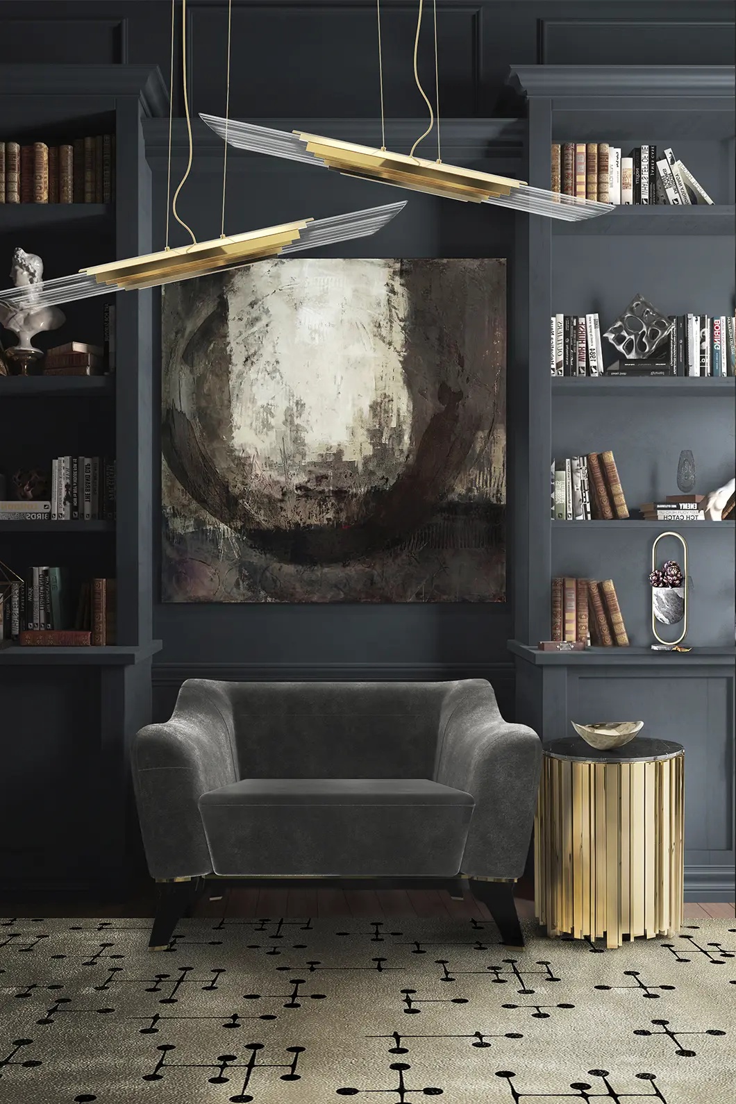 Маленький приставной столик LUXXU Empire 241 - Вид №2