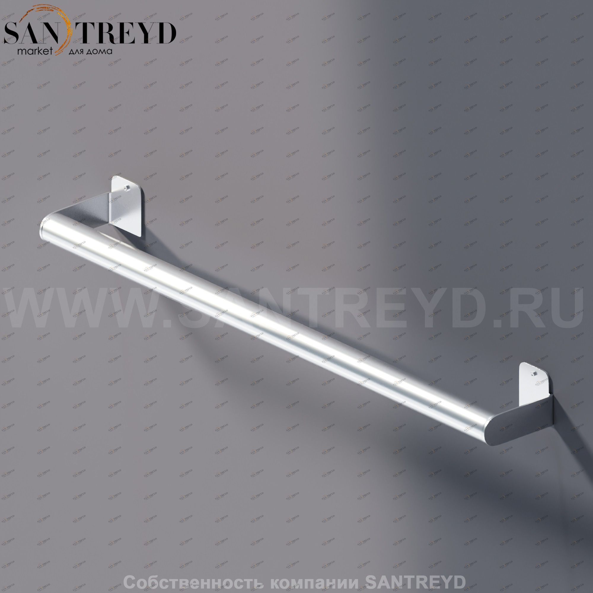 Agape MACH 2 Плотенцедержатель 60 см хромированный сатин AMC20933SP