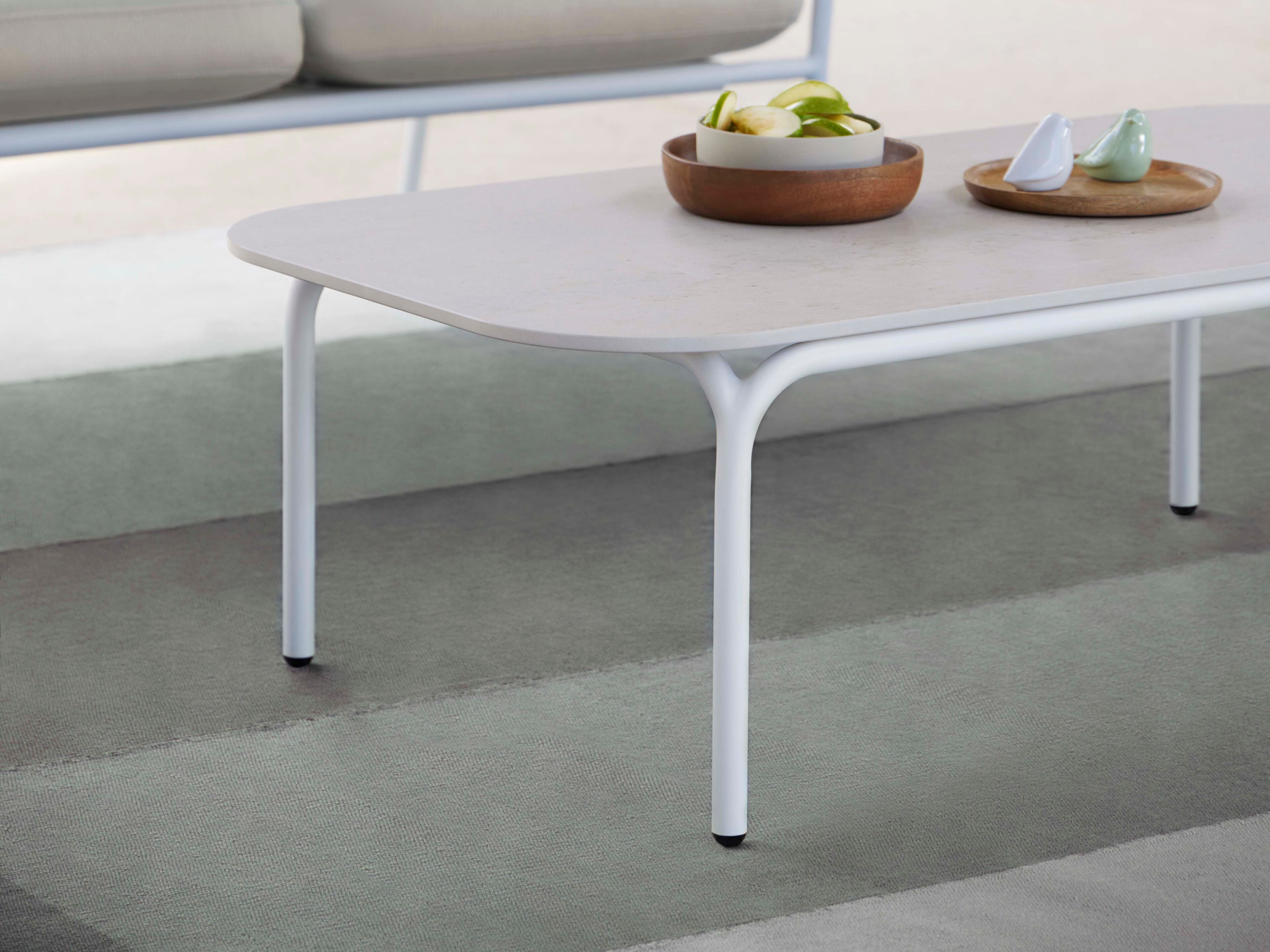 Прямоугольный алюминиевый журнальный столик GANDIABLASCO ARCH-00074767 - Вид №4