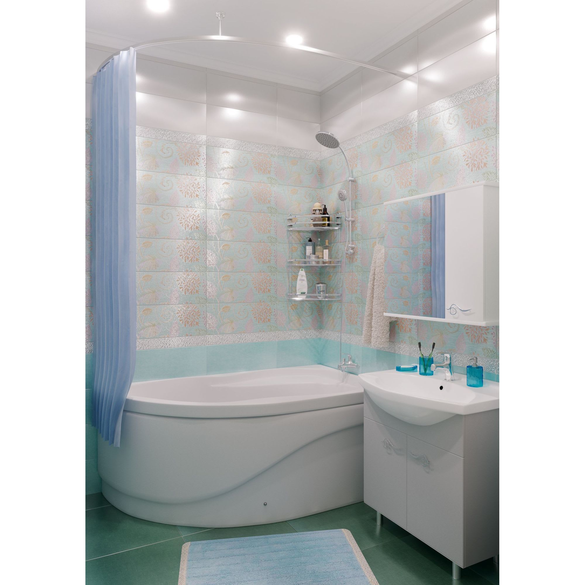 14585821 Тумба под раковину напольная «» 65 см цвет белый Венеция Santreyd - Вид №5