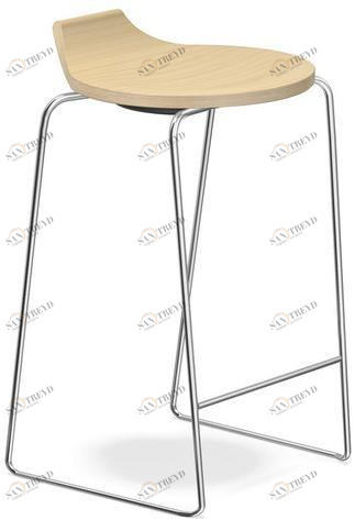 Casala Низкий деревянный табурет Ravelle i 1516-06