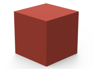 Модульный квадратный пуф из пены QM