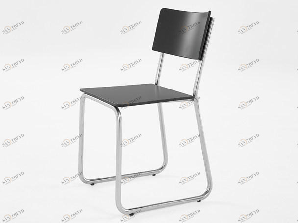 Adico Санный стул для ресторана из нержавеющей стали и дерева sun-id-1487550