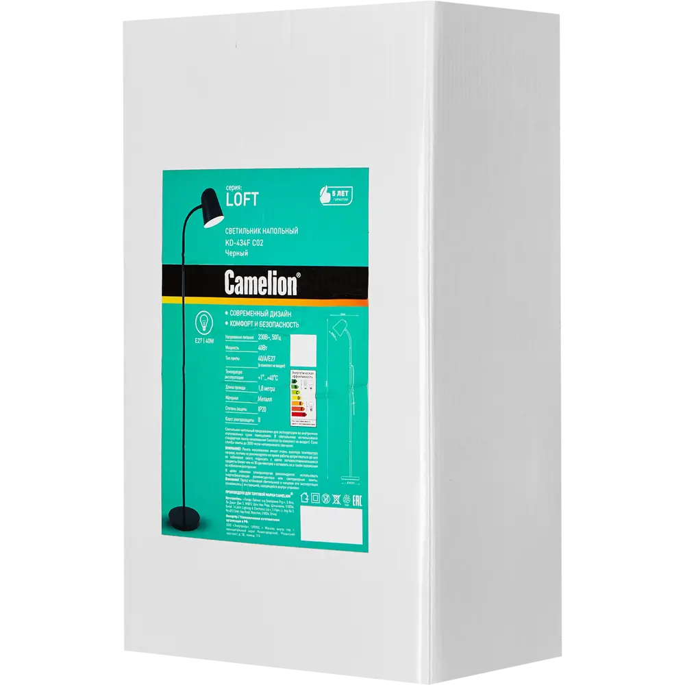 Торшер CAMELION KD-434F C02 — стильное освещение для современного интерьера 89387939 STLM-1327647 - Вид №6