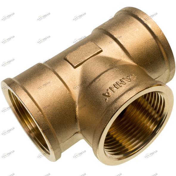 1313038 SANHA 3130 PURAFIT тройник ВР 3/8 мм 