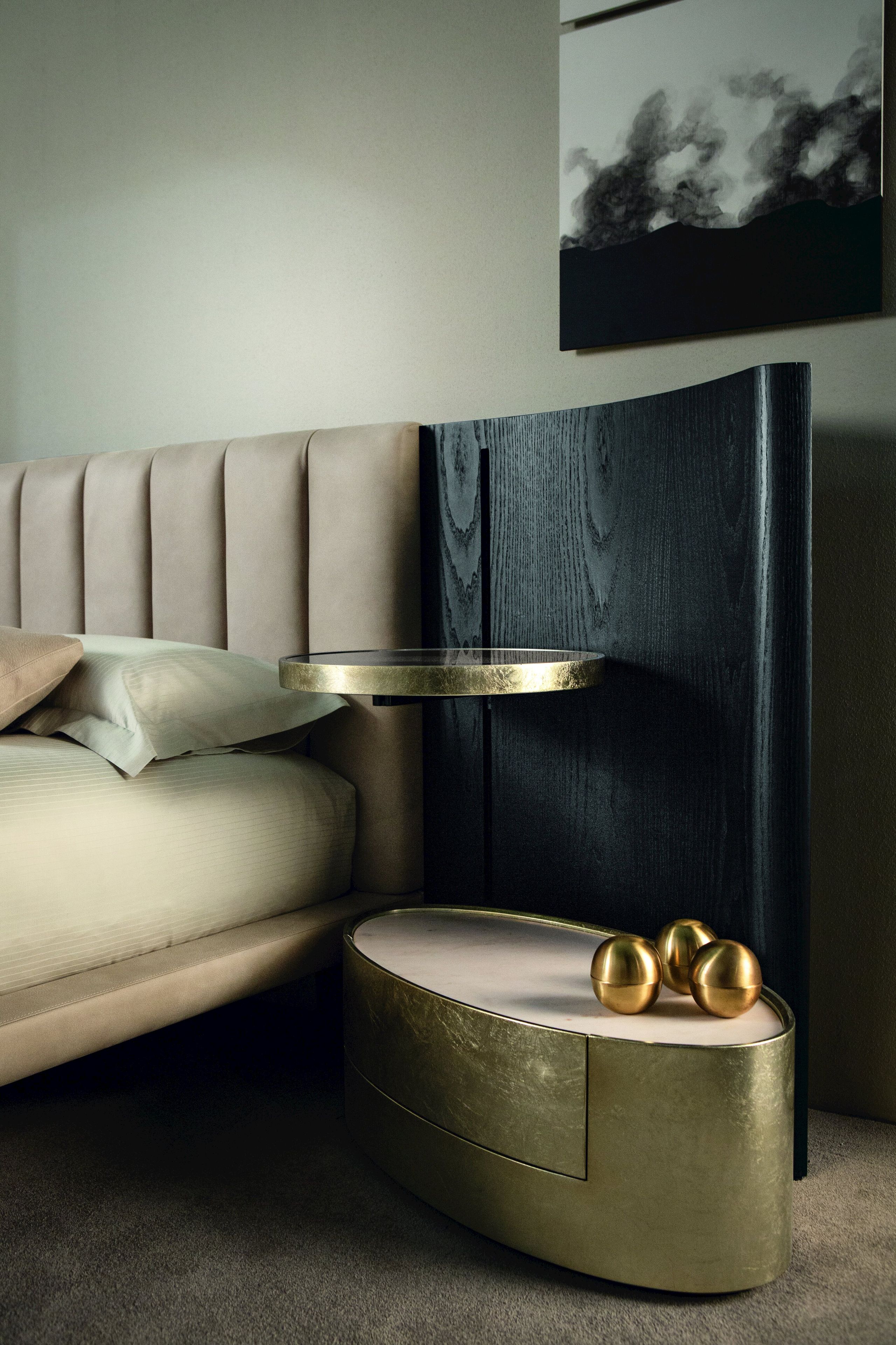 Кожаная мягкая кровать Cantori ARCH-00093681 - Вид №3