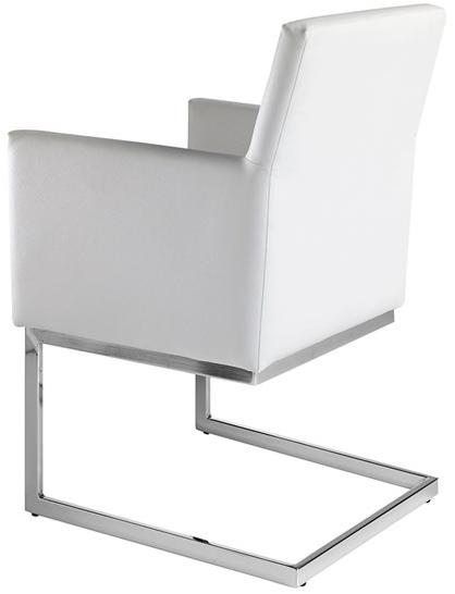 Angel Cerdá Консольное кресло из искусственной кожи с подлокотниками New chair 4004 bz090 Angel Cerda - Вид №2