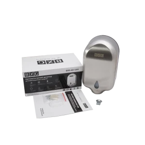 Дозатор для антисептика BXG AD-1200 подвесной цвет серебристый