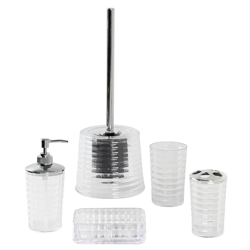 Ёршик для унитаза напольный Vidage «Корбу», пластик, цвет прозрачный STLM-2199952 - Вид №2