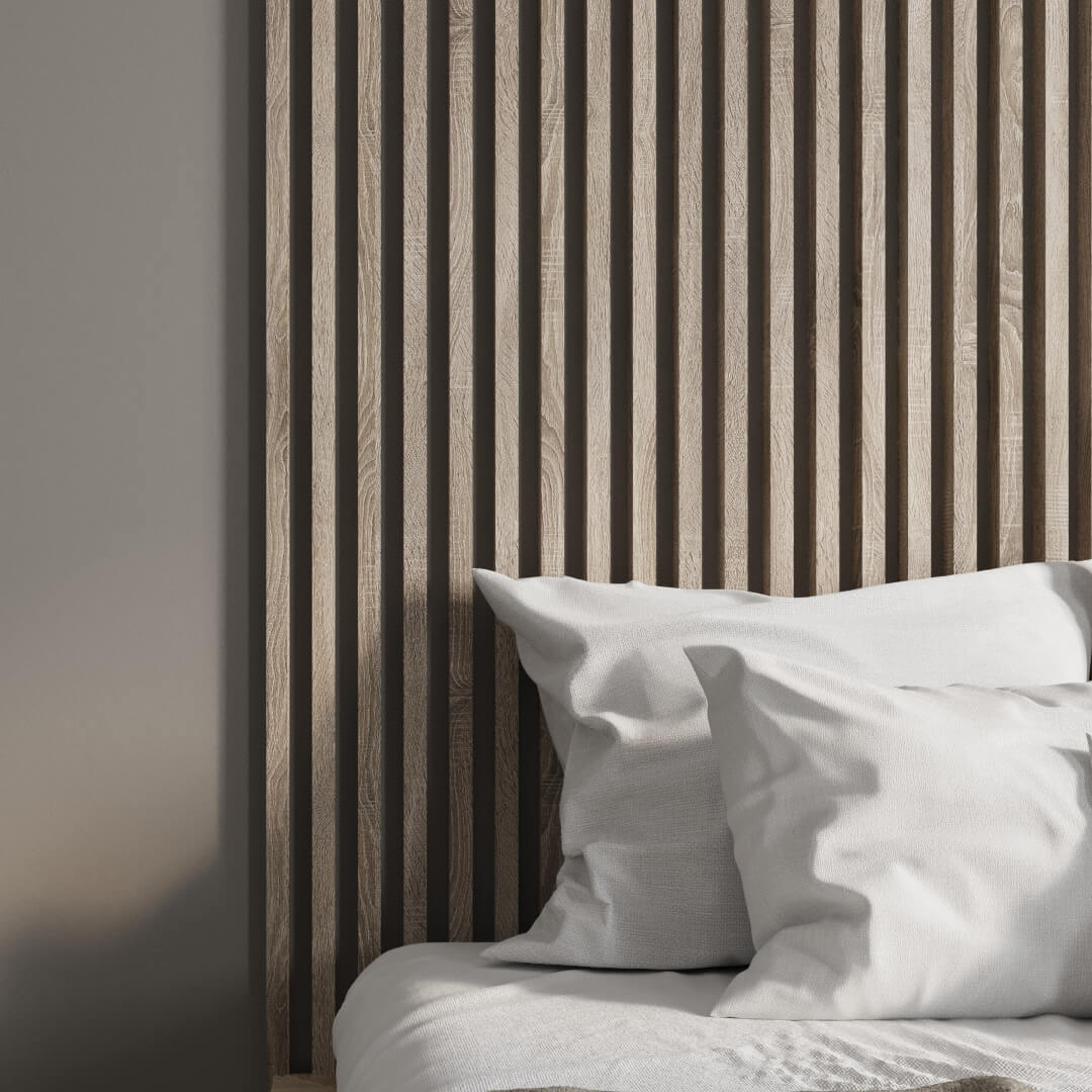 Интерьерная рейка МДФ STELLA Ривьера Дуб Винтаж 40*30*2700 (уп.4 шт.) Standart STSR-854 - Вид №1