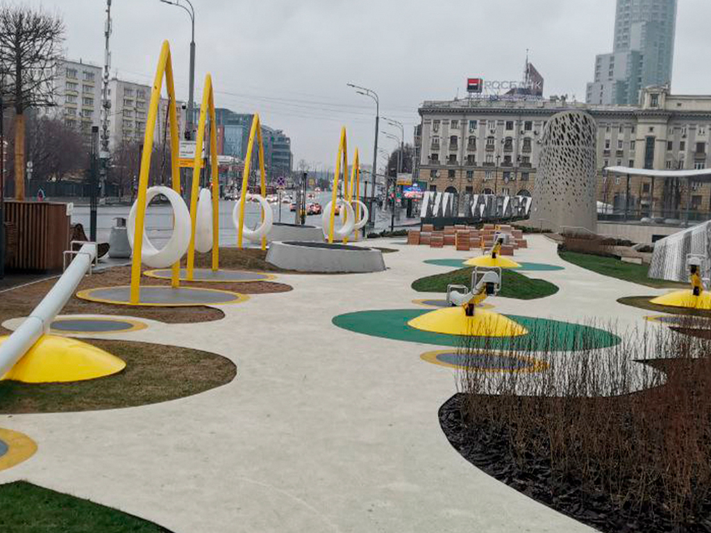 Бордюр "Стафф" 100 мм, длина 2 м ГеоПластБорд GPBST-25 - Вид №20