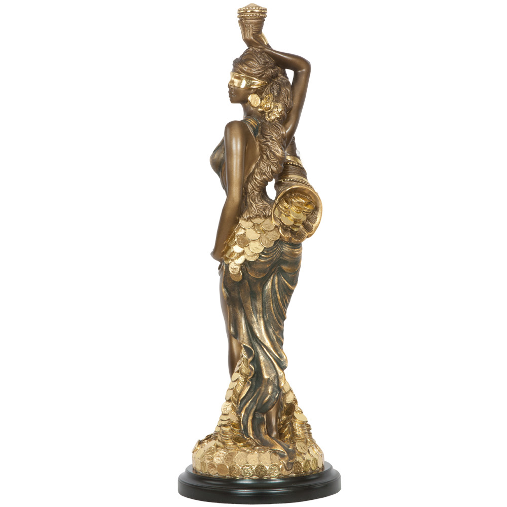 22415 Статуэтка Фортуна 7 Бронза BOGACHO 4627138239810 - Вид №4