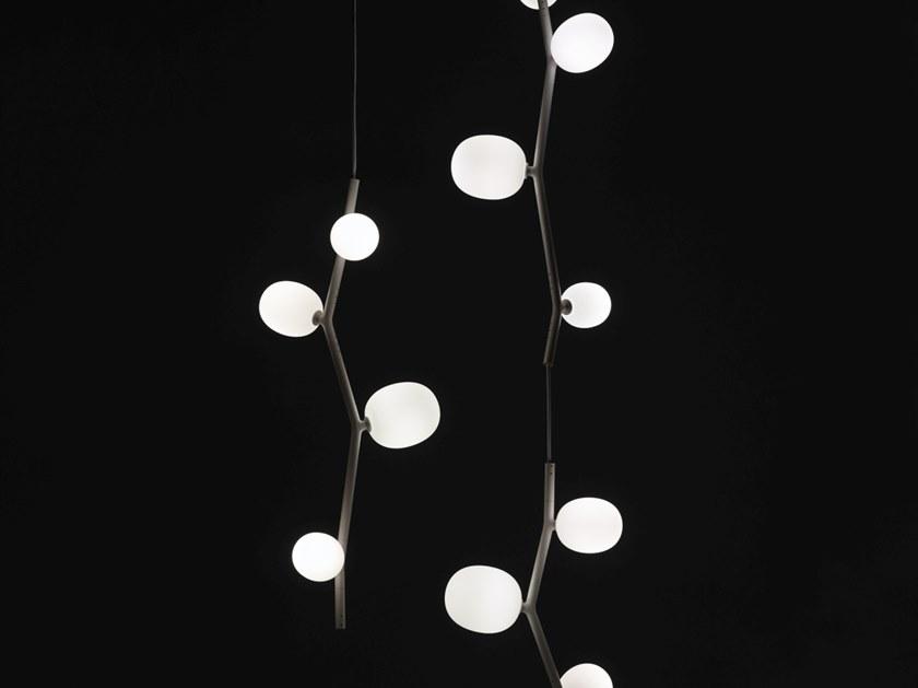 BROKIS Подвесной светильник из дутого стекла и металла Ivy sun-id-1379416 - Вид №9