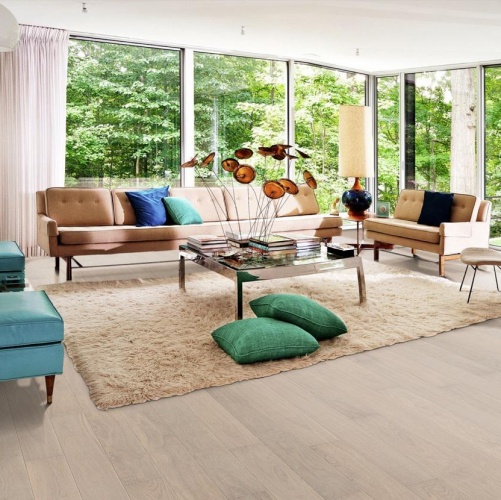 Паркетная доска Kahrs Дуб Жемчуг 2600200433 - Вид №8