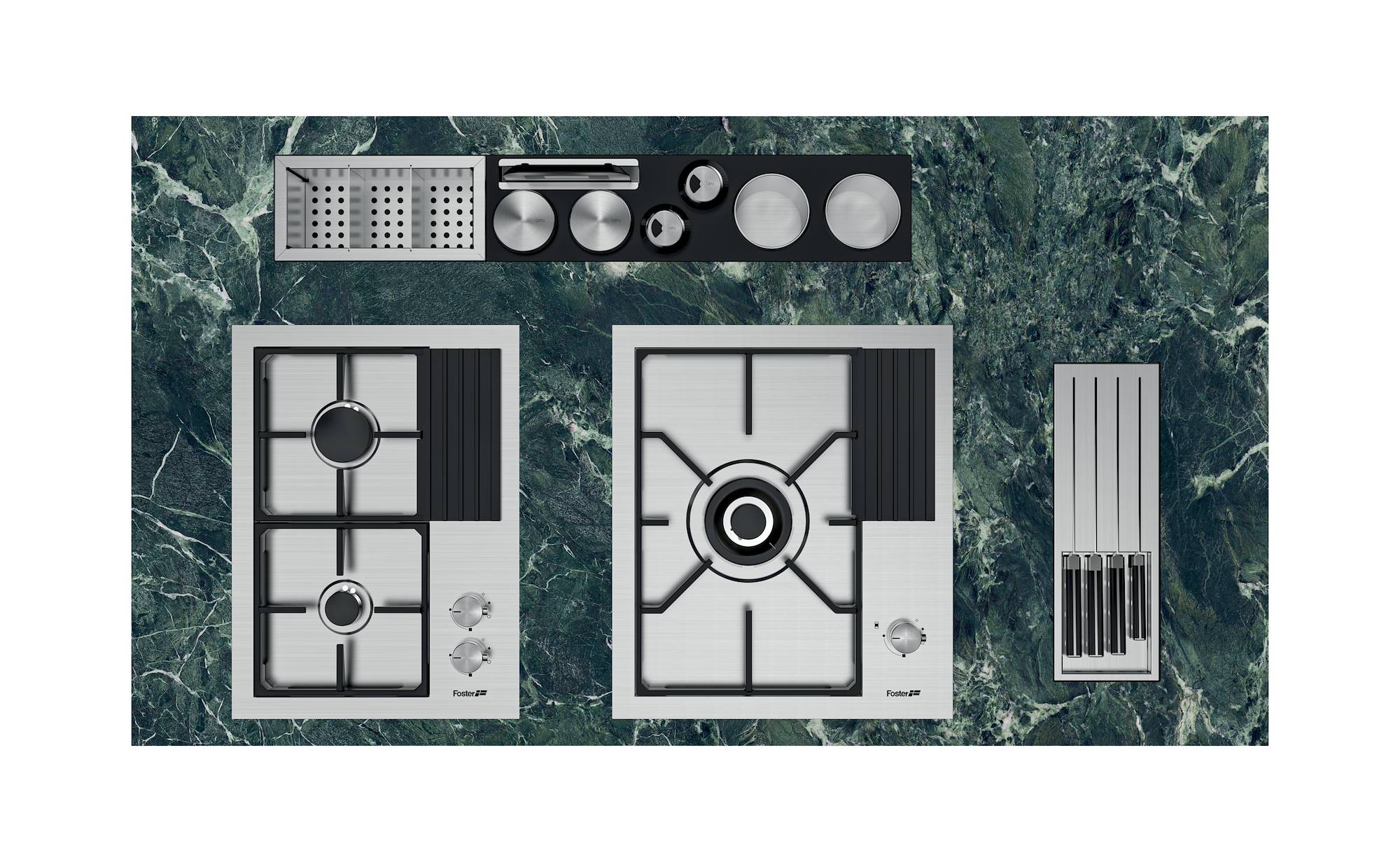 Канал для кухни из нержавеющей стали Foster 3026 880 ARCH-00086805 - Вид №1