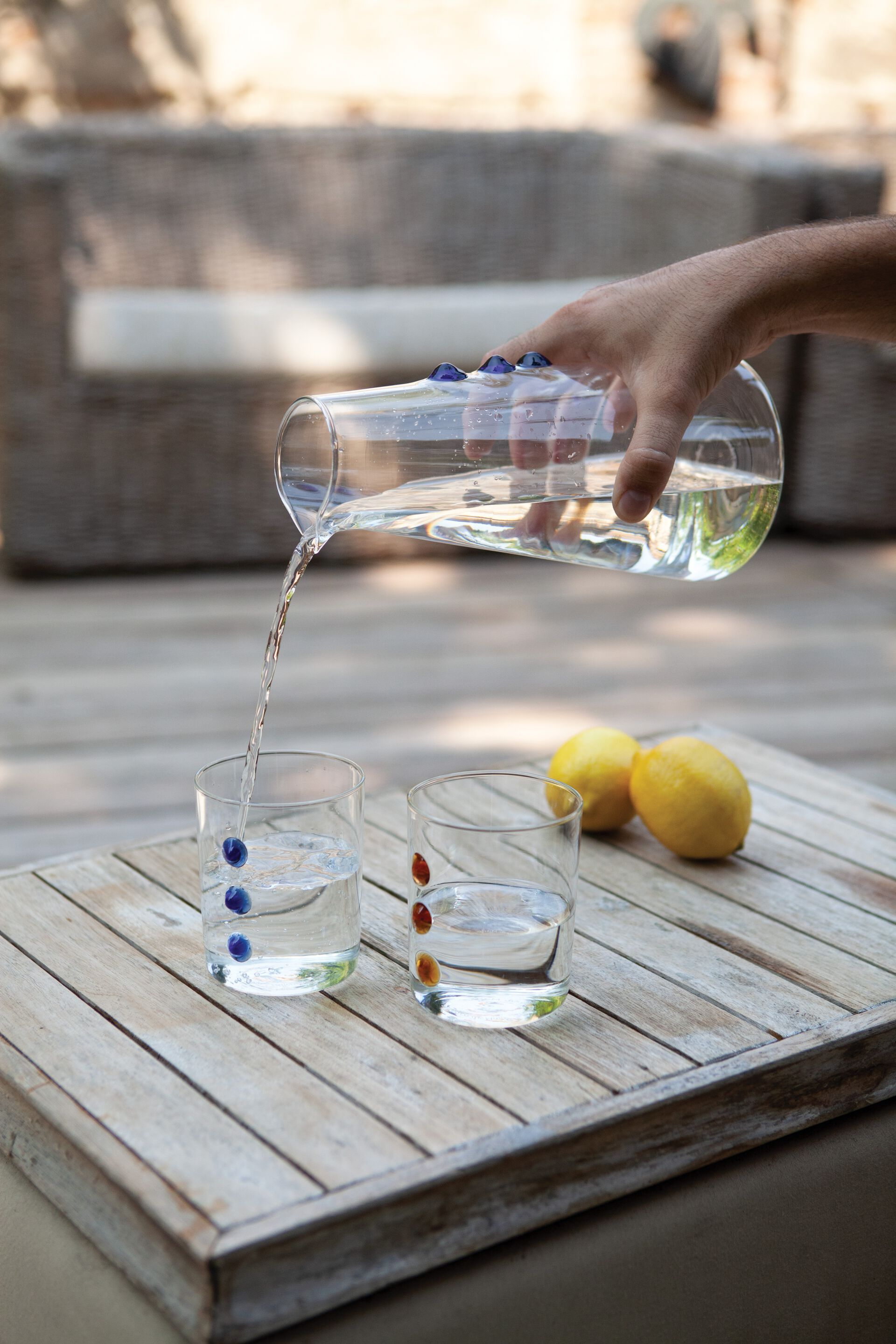 Стакан для воды из боросиликатного стекла Zafferano Petoni ARCH-00136924 - Вид №5