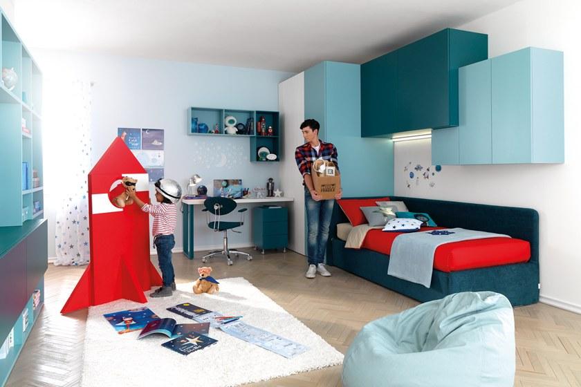 Moretti Compact Модульная спальня-мостик из березы sun-id-1475659 - Вид №1