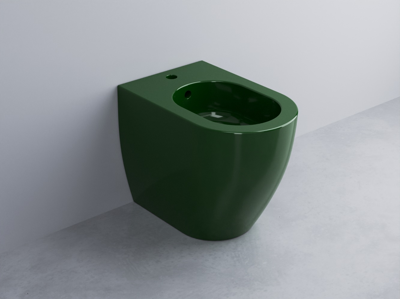 SMBID-AL Биде напольное с одним отверстием под смеситель 53 cielo Smile Ceramica Cielo