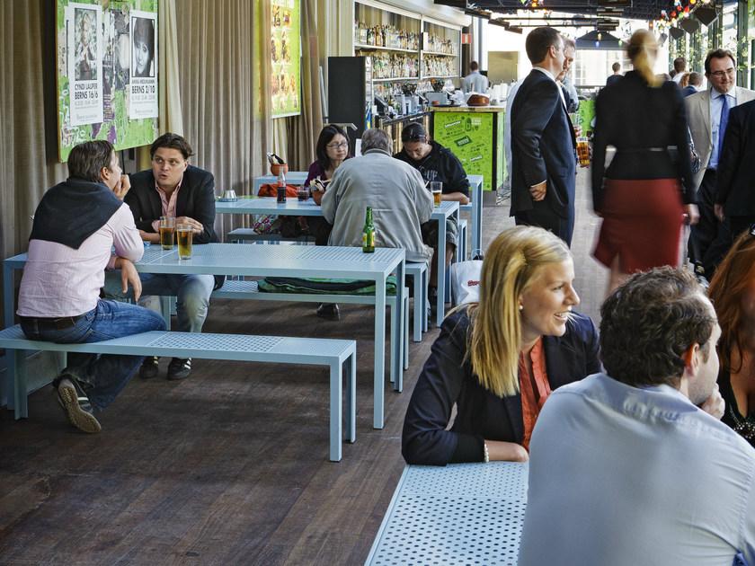 Nola Industrier Стальная скамья Areal sun-id-1487649 - Вид №3