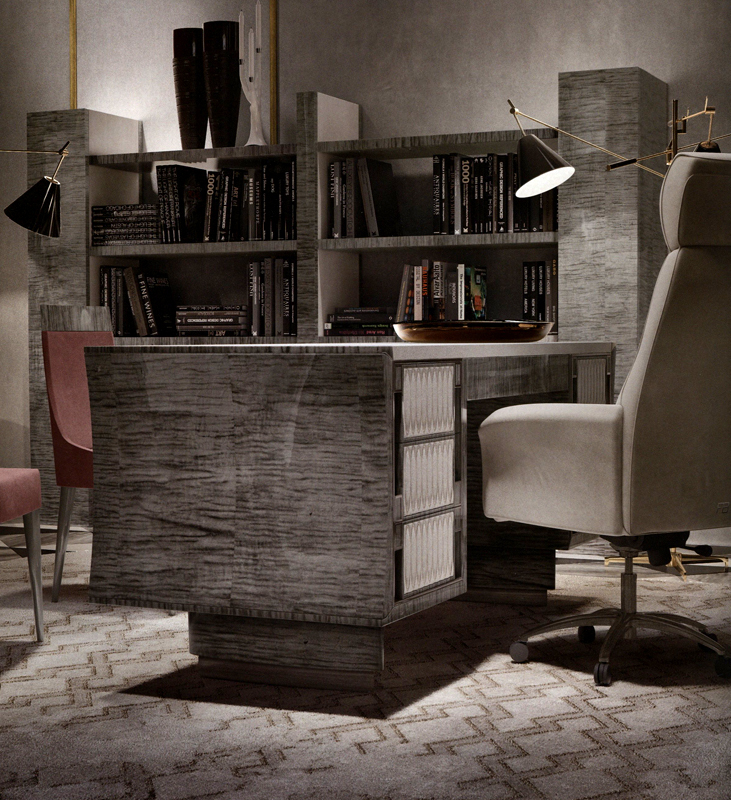 Письменный стол PEARL FRANCO BIANCHINI ELG 4081 K-I 