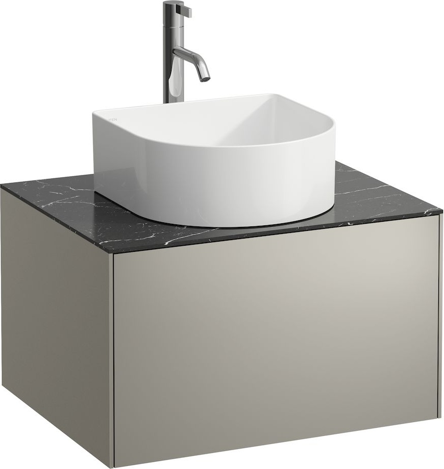 H4054050341431 Шкафчик, 1 ящик, совместим с раковиной-чашей 812340, 812341, 812342, 812343, с отверстием в центре, с отверстием под смеситель LAUFEN PRO - Вид №4