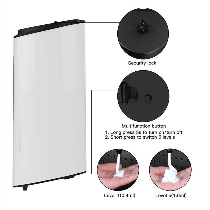 Умный дозатор мыла AIKE AK1260_201  - Вид №4