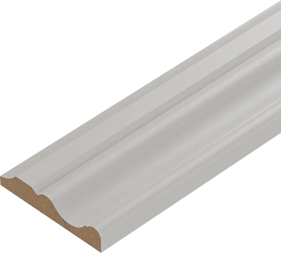 Комплект телескопических наличников Santreyd 2500x80x16 мм, серый (5 шт) 89348986