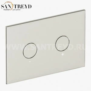 752894 Кнопка двойного слива BLINK, цвет Никель Kerasan ACCESSORIES Италия