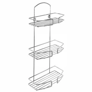 013W030M44 Полка тре*ъярусная прямая проволока стальная 13 Milardo Shelf