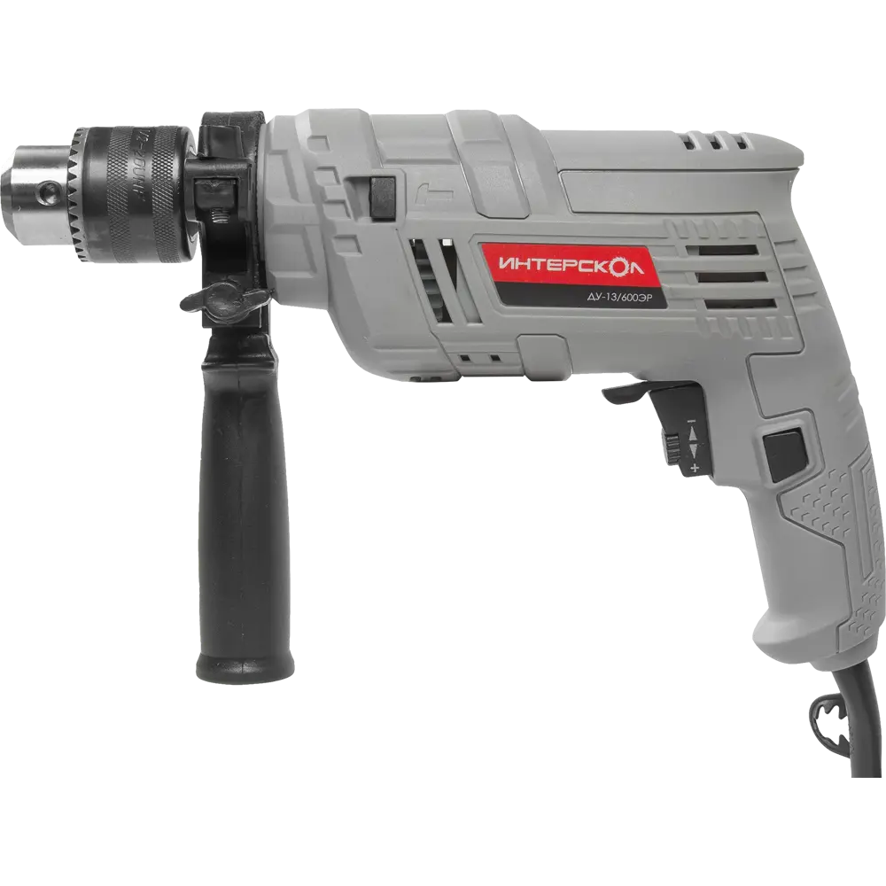 Дрель сетевая ударная Интерскол ДУ-13/600ЭР, 600 Вт STLM-2068493 - Вид №1