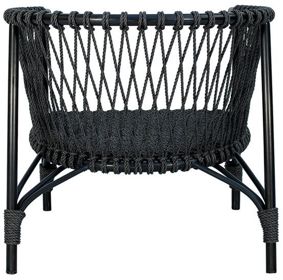 cbdesign Садовое кресло из синтетического волокна с подлокотниками Karon N073n1 - Вид №3