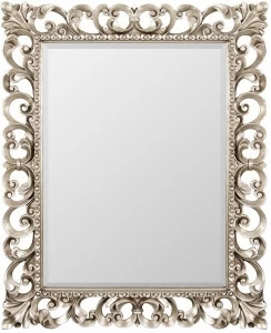 Зеркало настенное прямоугольное античное серебро Bristol Silver ART-ZERKALO ДИЗАЙНЕРСКИЕ, ЗЕРКАЛЬНАЯ 00-3948366 Зеркальный;серебро