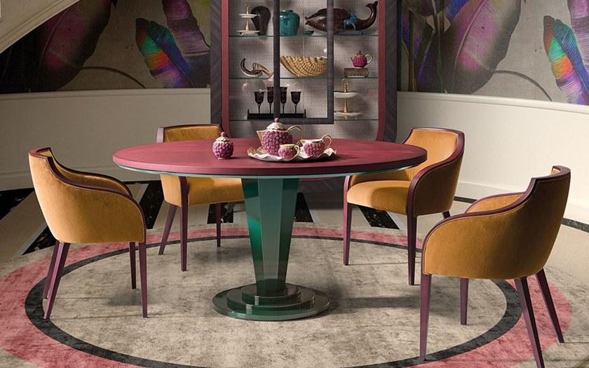 Prestige Мягкое бархатное кресло с подлокотниками Gran duca Cvg046 - Вид №4