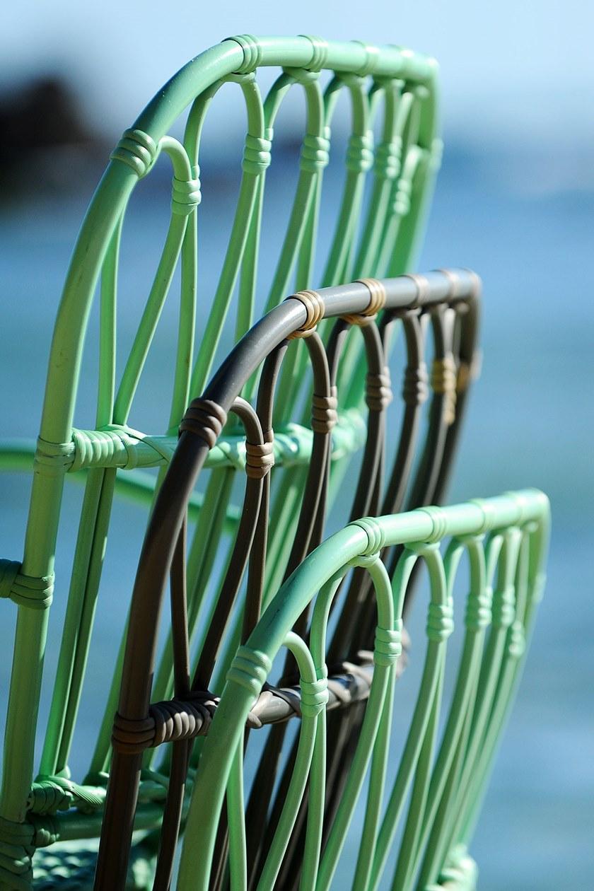 cbdesign Садовый стул из синтетического волокна с подлокотниками Fiorella N365n2 - Вид №1