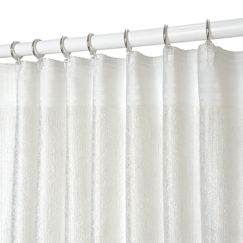 Штора на ленте со скрытыми петлями Elsa 200x280 см цвет бежевый Santreyd STLM-2108633 - Вид №12