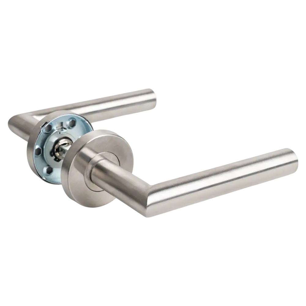 EDSON Дверные ручки EDS-6335 в стиле никель для межкомнатных дверей 89404514 STLM-1563839