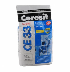 Затирка №41 Super СЕ 33 натура 2кг CERESIT 48 598