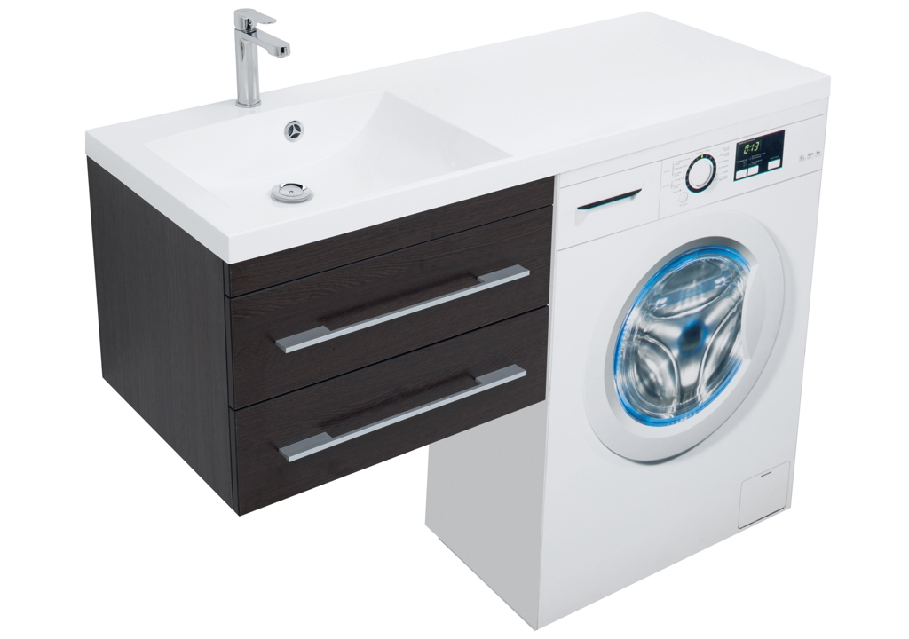 Тумба с раковиной Aquanet Нота 120 L венге 0017148400239565 - Вид №12