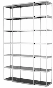 Стеллаж металлический серый 150 см Qbic PUSHA EICHHOLTZ 060742 Серый