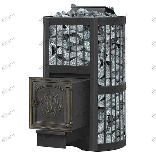 Банная печь Везувий Ураган Стандарт 16 (ДТ-4) с закрытой каменкой 3725