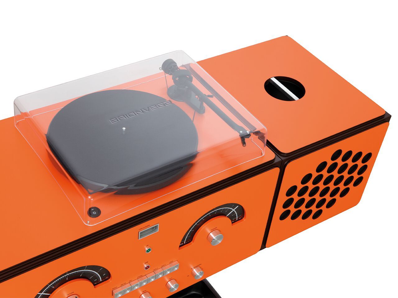 AM/FM-радио и проигрыватель с усилителем Brionvega RADIOFONOGRAFO RR226 ARCH-00080672 - Вид №6