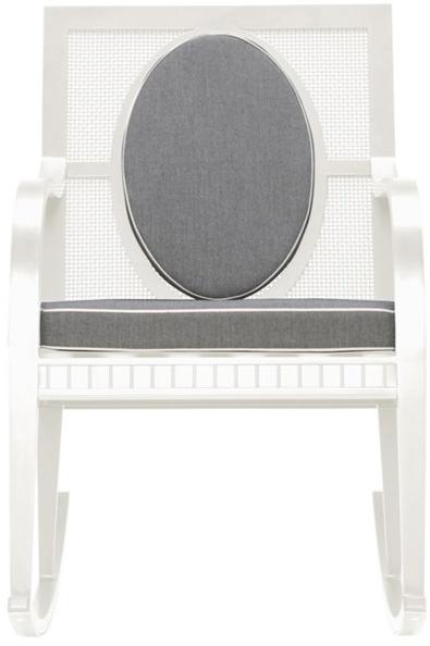 JANUS et Cie Кресло-качалка из алюминия с порошковым покрытием с подлокотниками Savannah sun-id-1483945 - Вид №1