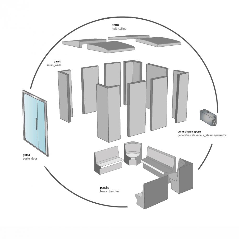 Spazio Hammam  Glass1989  Хаммам  - Вид №1