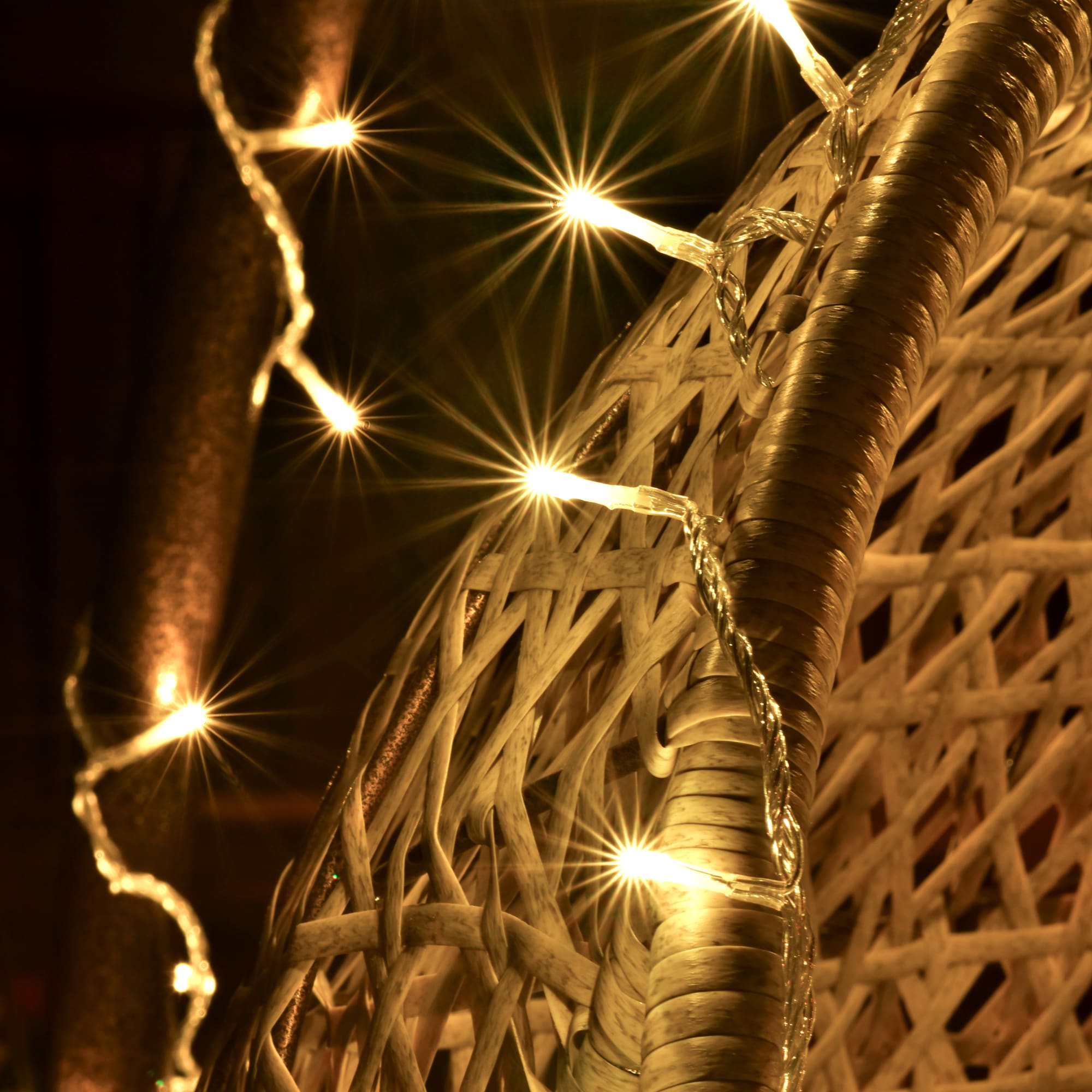 82341985 Электрогирлянда наружная «Нить» 5 м 48 LED тёплый белый Santreyd  - Вид №4