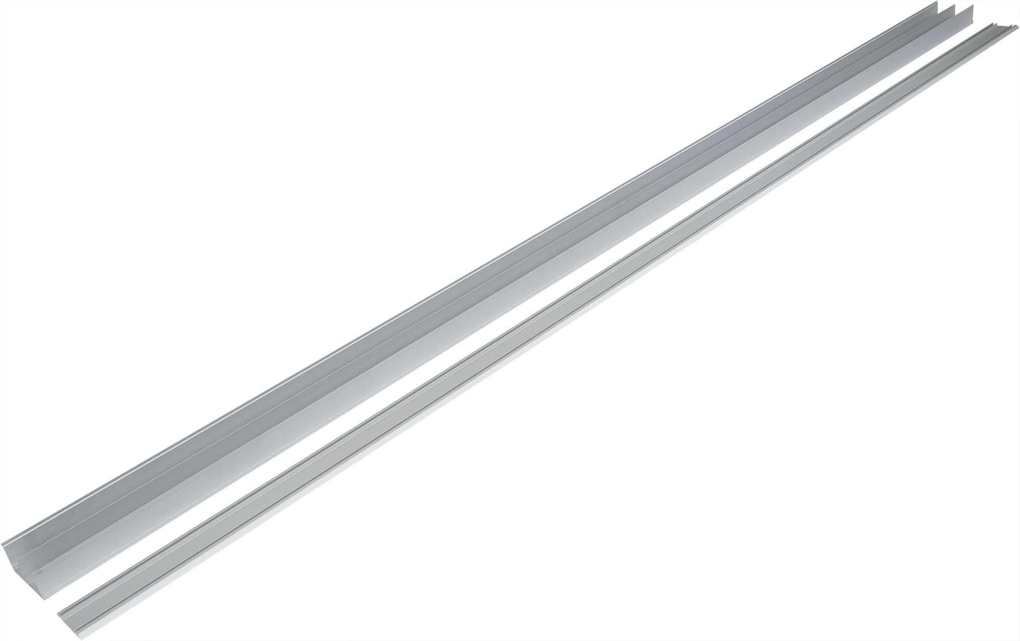 SPACEO Направляющие для дверей-купе 178 см матовое серебро 82109760 STLM-0019230 - Вид №1