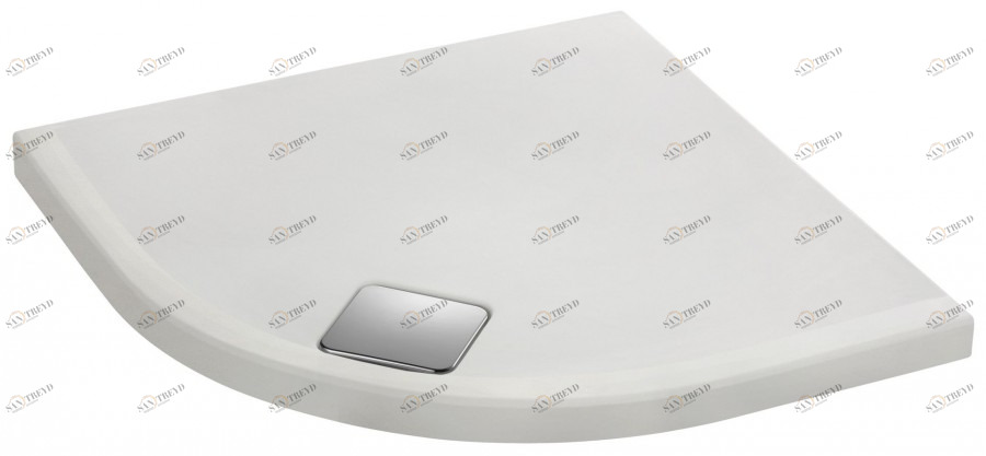 N123K-00 Ультратонкий полукруглый душевой поддон Jacobdelafon ODEON UP Santreyd