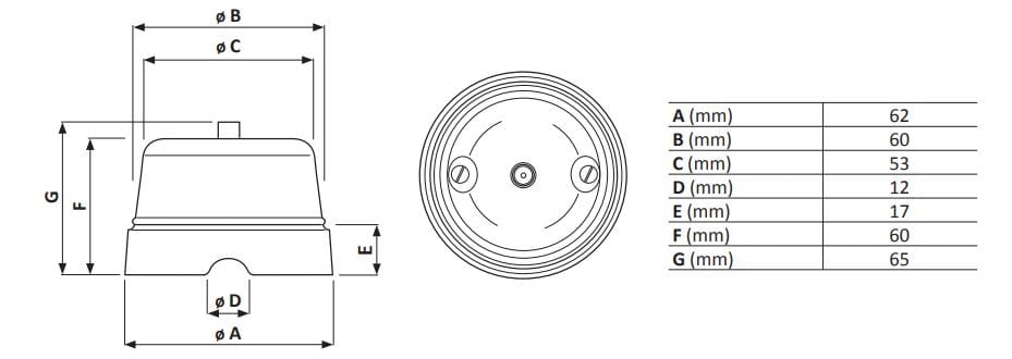 Гнездо СБ GI Gambarelli ARCH-00090935 - Вид №3