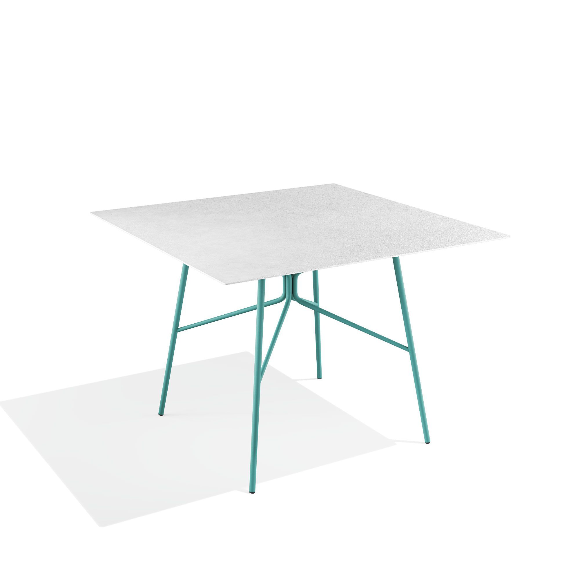 Квадратный стальной стол с порошковым покрытием BABEL D Kissi ARCH-00140145 - Вид №1