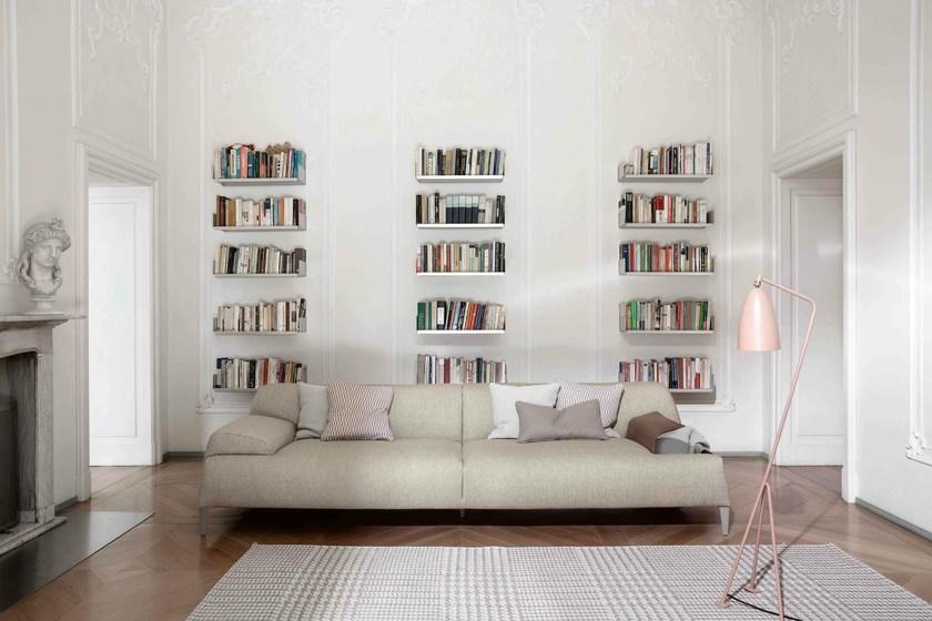 Bonaldo Съемный кожаный диван с полкой для журналов sun-id-1431931 - Вид №5